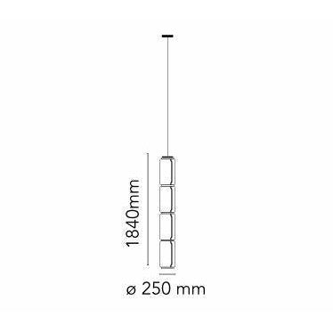 [product_category]-Flos Noctambule S4 Low Cylinders Pendant-Flos-8059607000724-F0277000-FLO-8