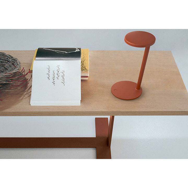 [product_category]-Flos Oblique Table Lamp, Rust Red Matt-Flos-8424229000030-09.8300.DX-FLO-6