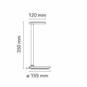 [product_category]-Flos Oblique Table Lamp, Rust Red Matt-Flos-8424229000030-09.8300.DX-FLO-8