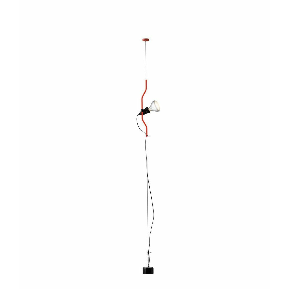 [product_category]-Flos Parentesi Pendant Lamp Without Dimmer, Red-Flos-8059607020289-F5400035-FLO-1