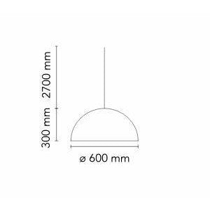 [product_category]-Flos Skygarden S1 Pendant Lamp, Rust Brown Matt-Flos-8059607012789-F0001047-FLO-7