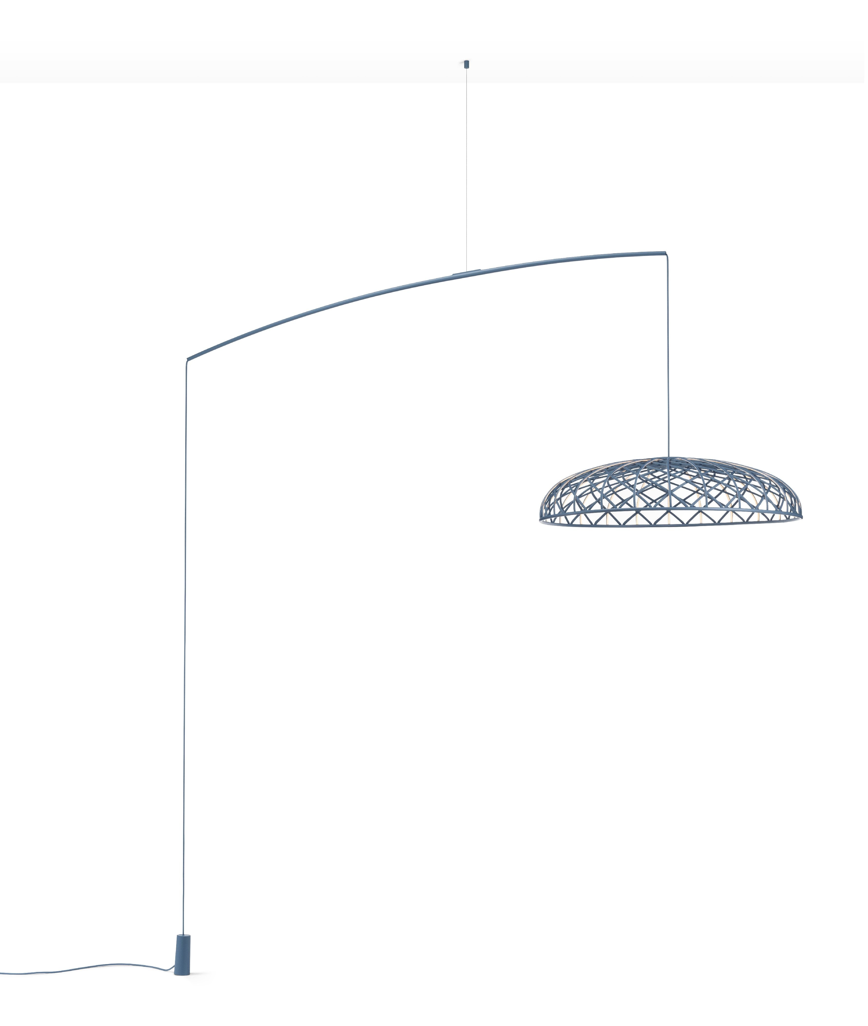 [product_category]-Flos Skynest Motion Floor Lamp, Blue Tomaline-Flos-8059607057193-F6394003-FLO-1