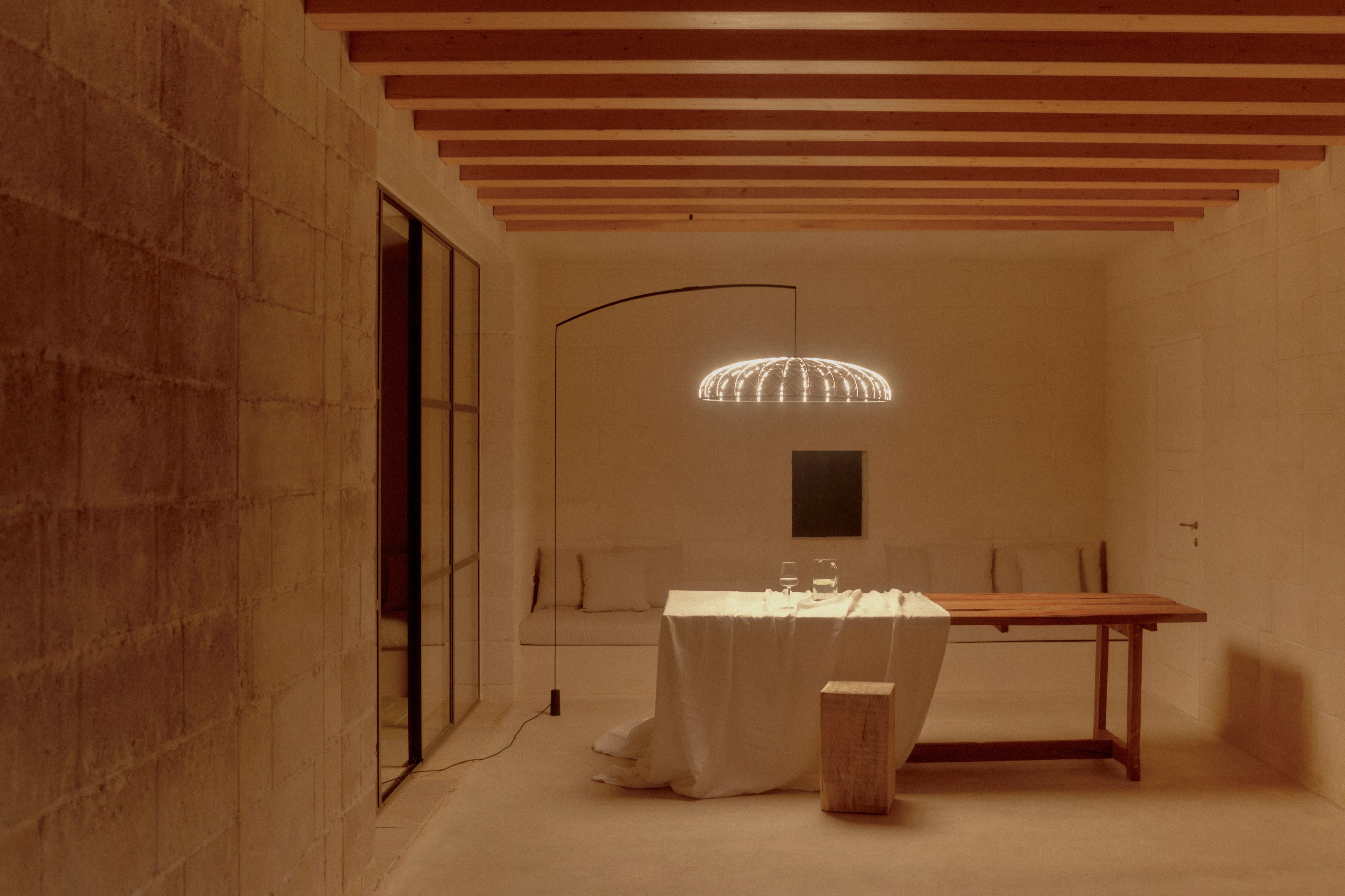 [product_category]-Flos Skynest Motion Floor Lamp, Brick Red-Flos-8059607057223-F6394035-FLO-4