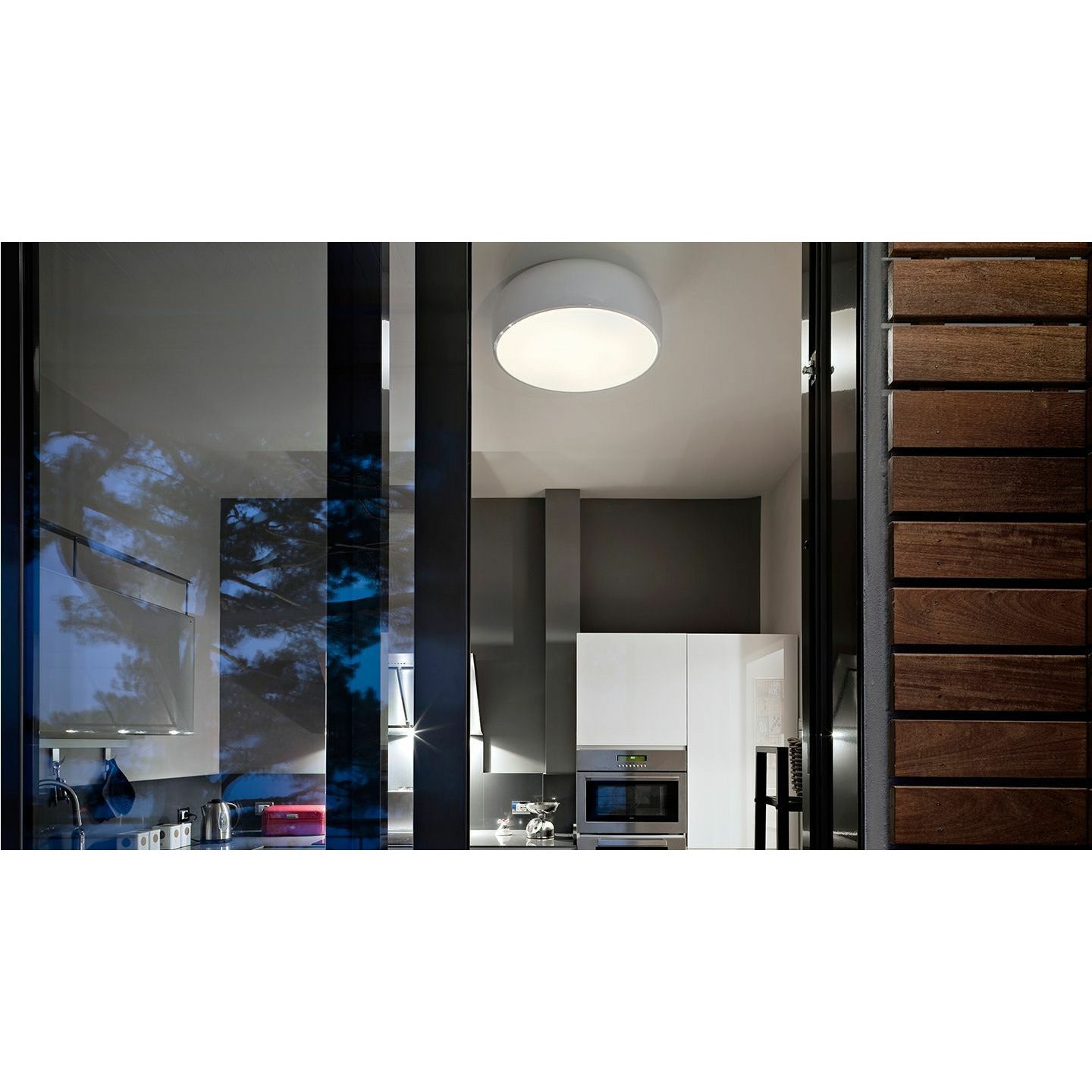 [product_category]-Flos Smithfield Pro Dali C Ceiling Light, Matt Black-Flos-8059607015087-F1368031-FLO-2