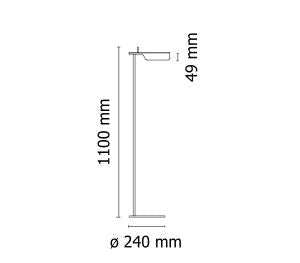 [product_category]-Flos Tab Floor Lamp, White-Flos-8059607006566-F6564014-FLO-8