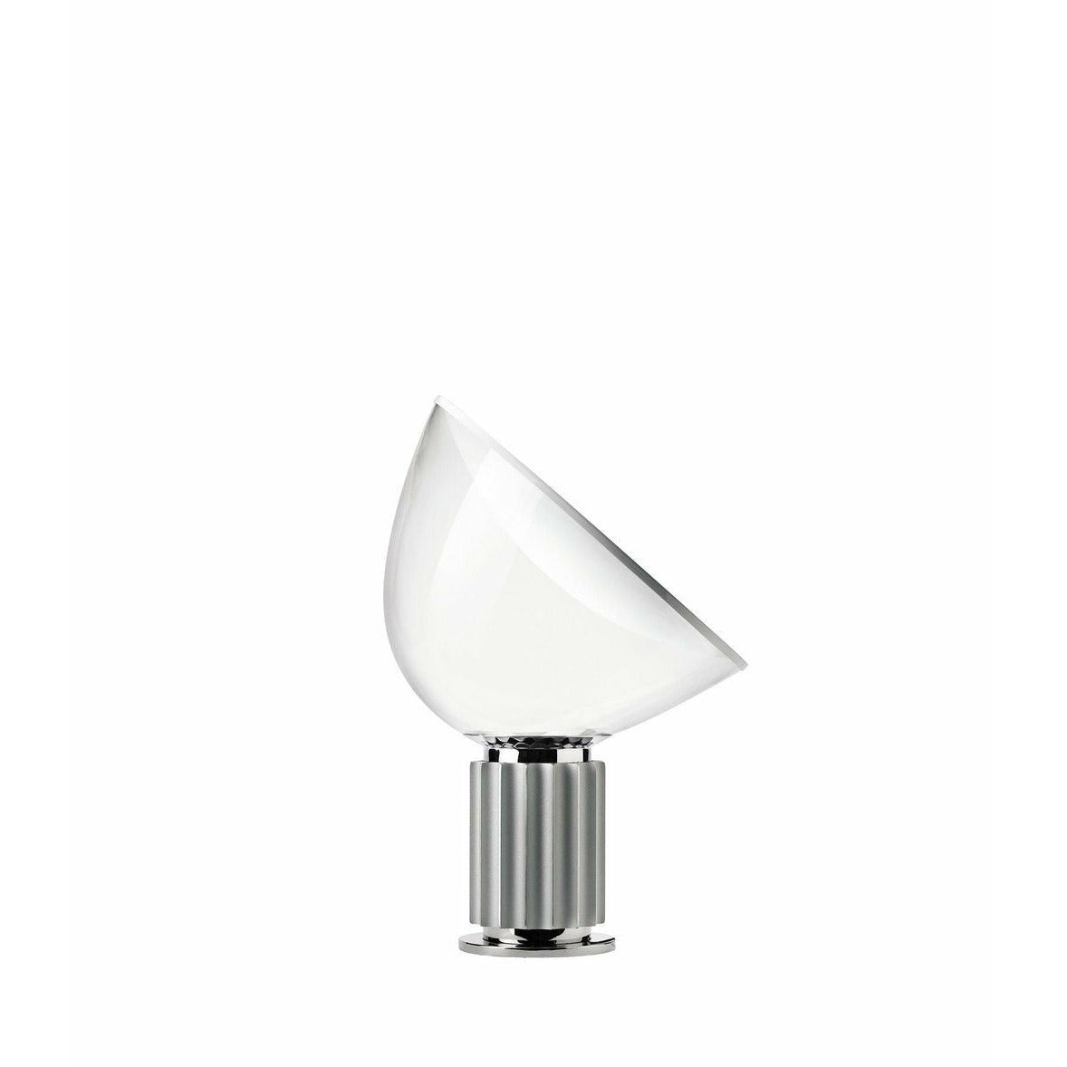 [product_category]-Flos Taccia Table Lamp Plastic Shade, Silver-Flos-8059607006801-F6607004-FLO-1