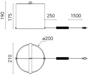 [product_category]-Flos To Tie T1 Table Lamp, Matt Black-Flos-8059607606582-F7541031-FLO-4