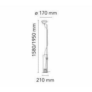 [product_category]-Flos Toio Led Floor Lamp, White-Flos-8059607007259-F7630009-FLO-5