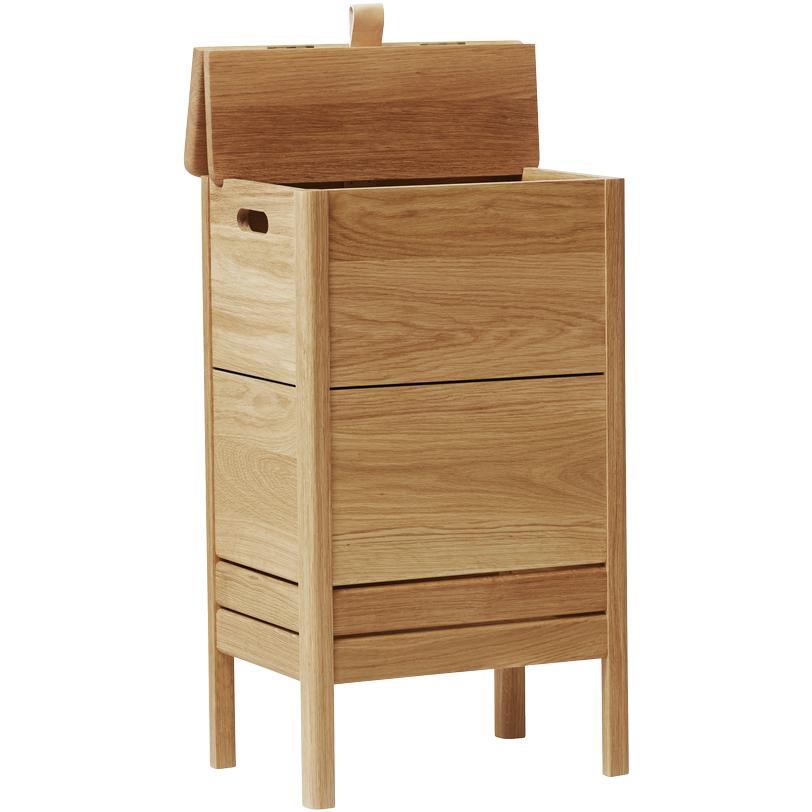 [product_category]-Form & Refine A Line Laundry Box. Oak-Form&Refine-5714942021256-2125-FOR-2