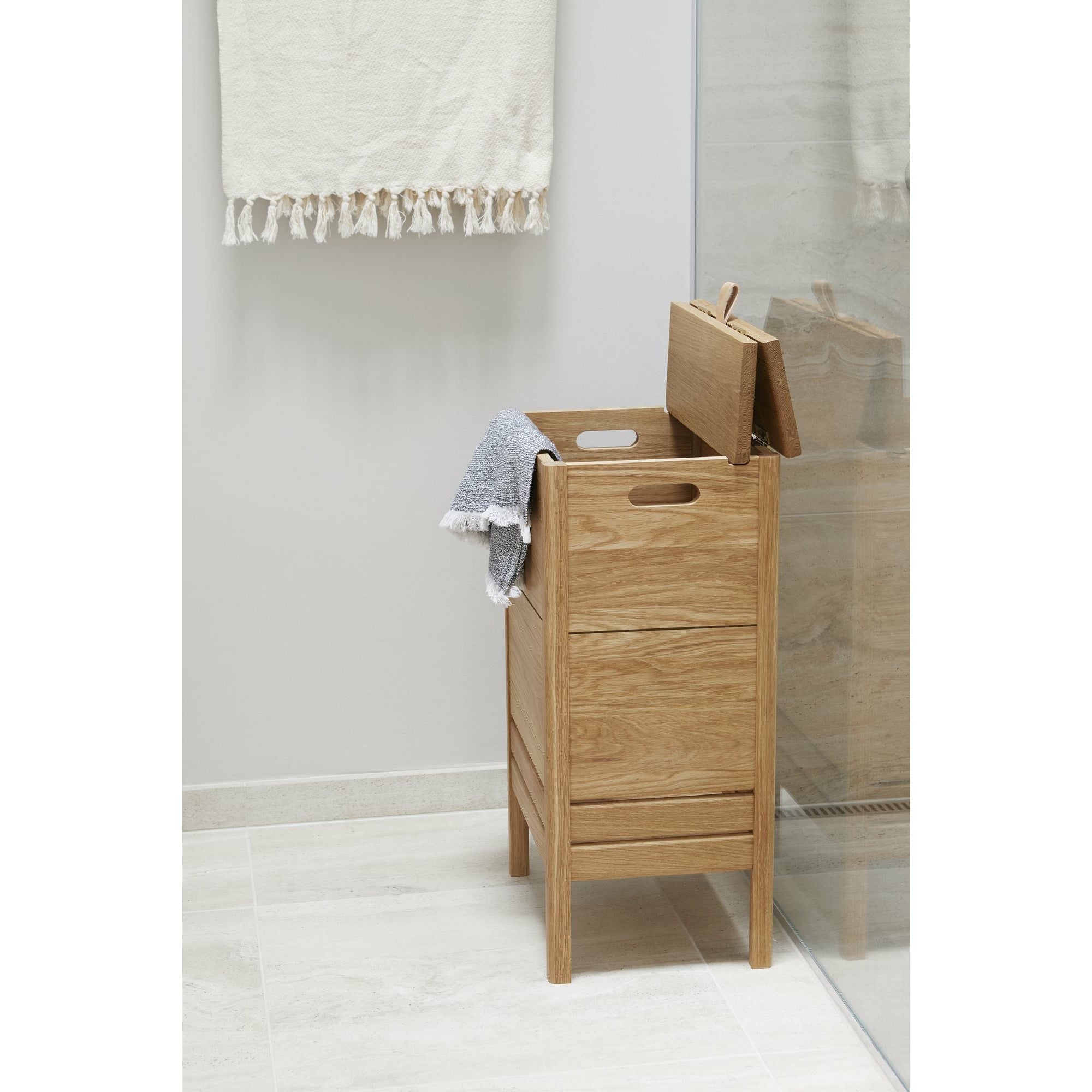 [product_category]-Form & Refine A Line Laundry Box. Oak-Form&Refine-5714942021256-2125-FOR-5