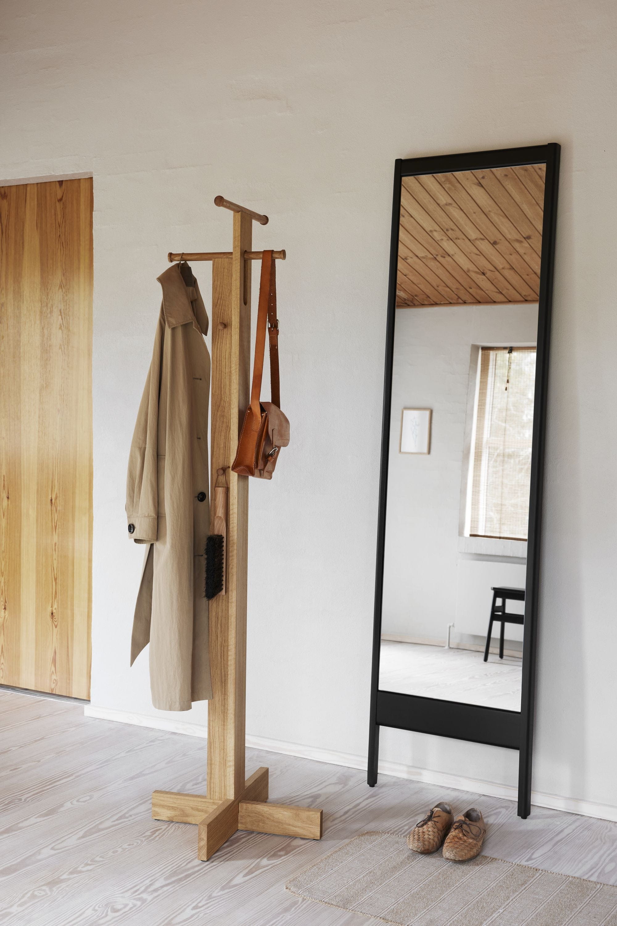 [product_category]-Form & Refine A Line Mirror. Black Stained Oak-Form&Refine-5714942021423-2142-FOR-3
