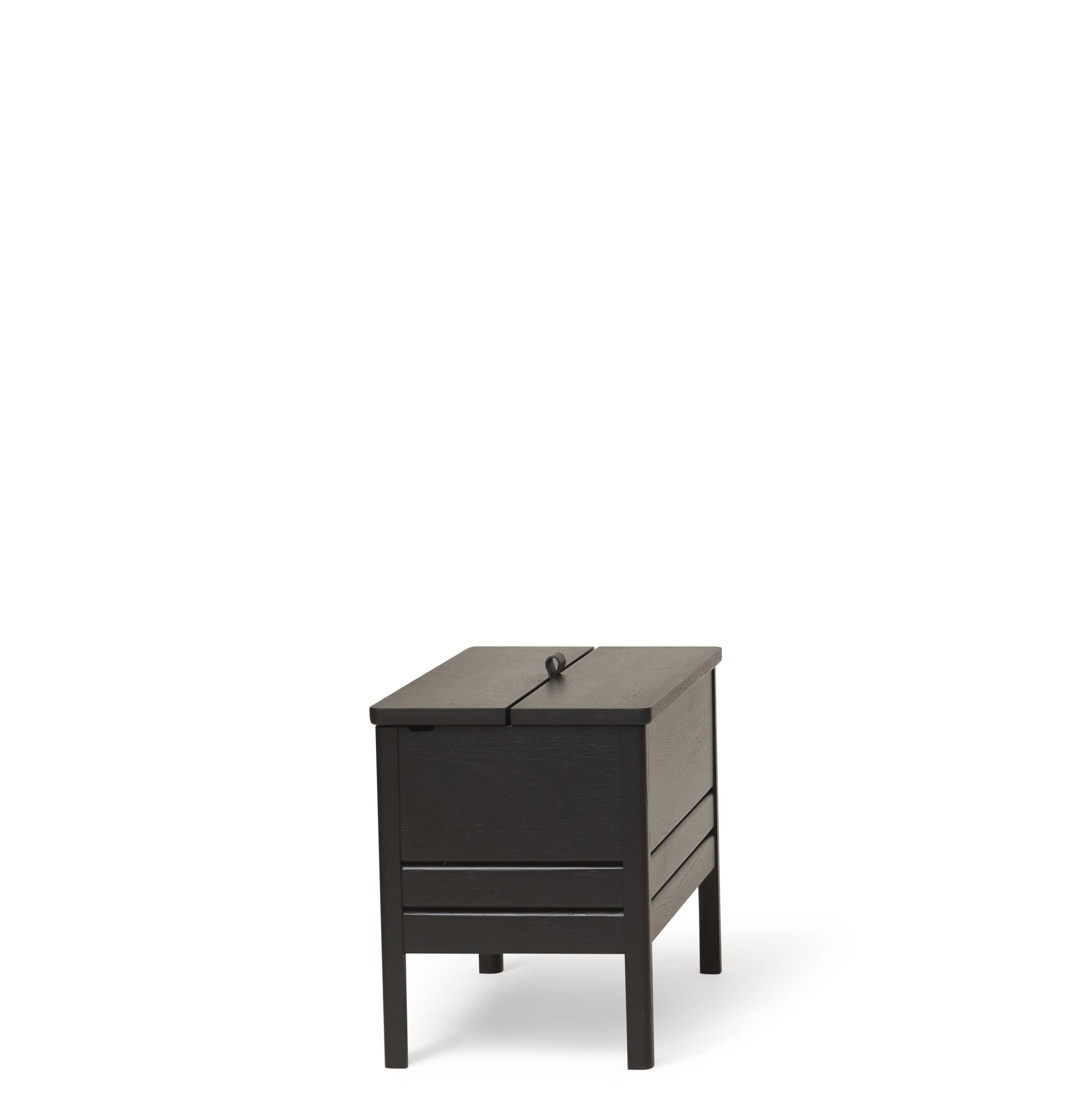 [product_category]-Form & Refine A Line Storage Bench 68, Black Stained Oak-Form&Refine-5714942021324-2132-FOR-4