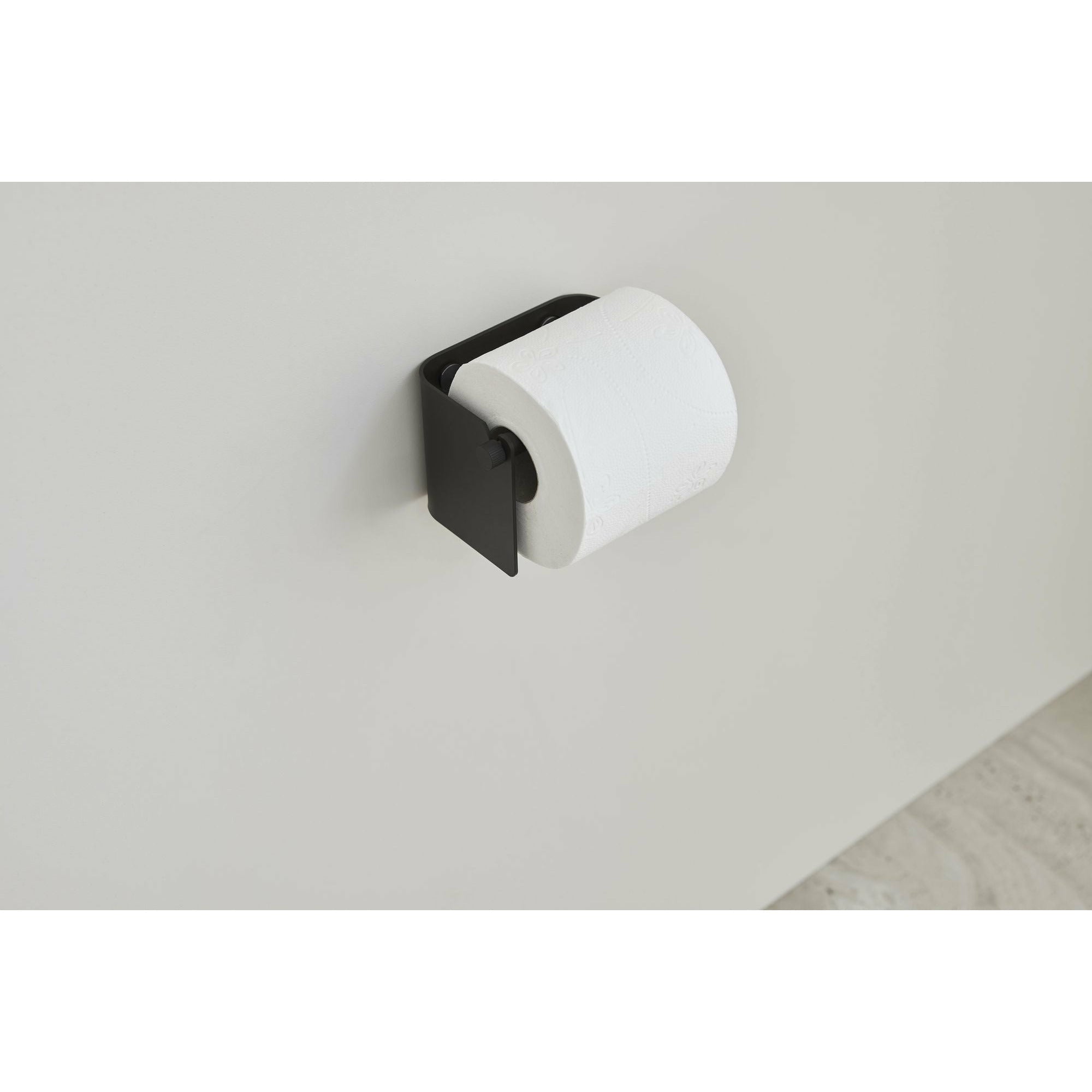 [product_category]-Form & Refine Arc Toilet Roll Holder. Black Steel-Form&Refine-5714942033211-3321-FOR-4