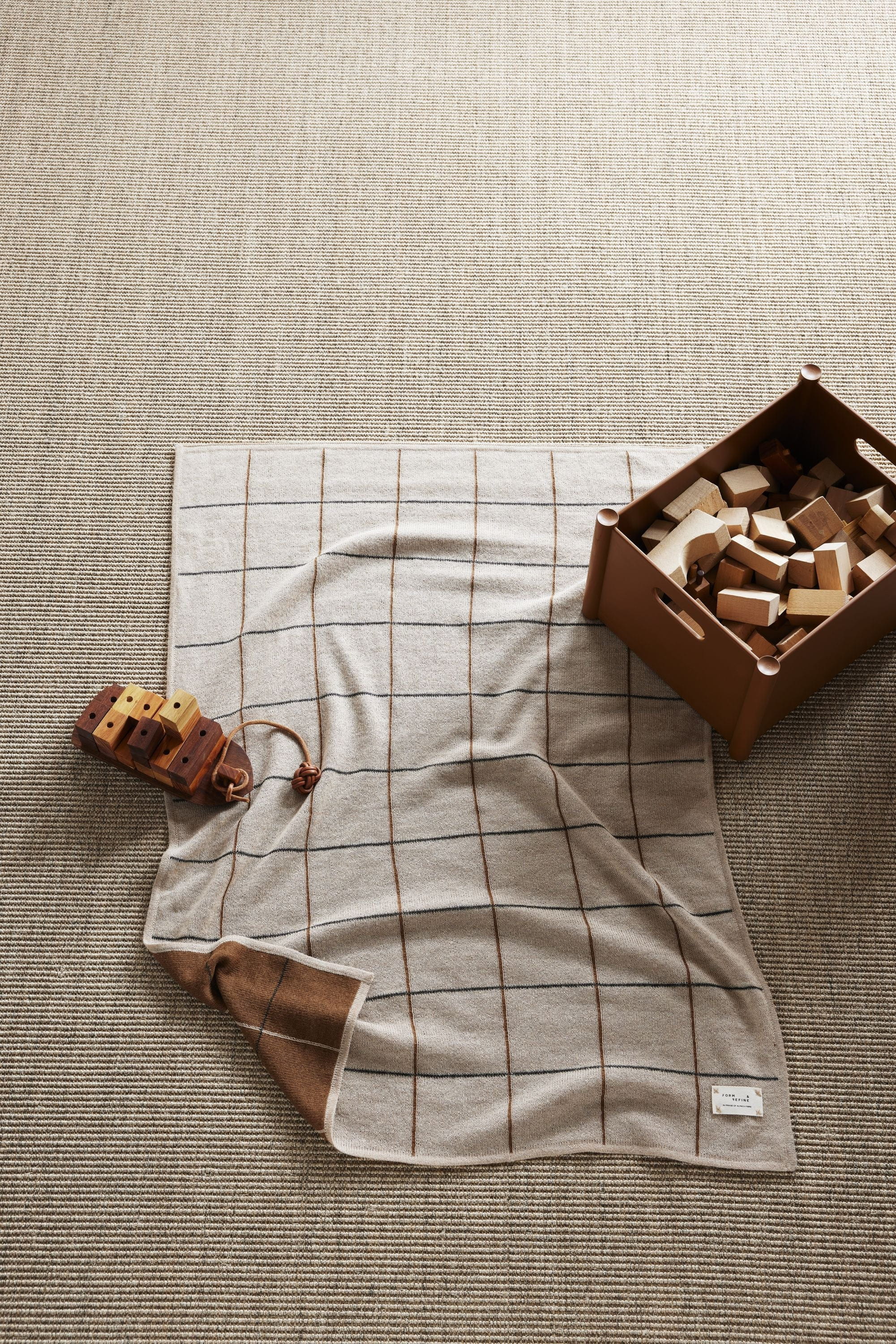 [product_category]-Form & Refine Aymara Kids Plaid 70x100 Cm. New Squares-Form&Refine-5714942034706-3470-FOR-8