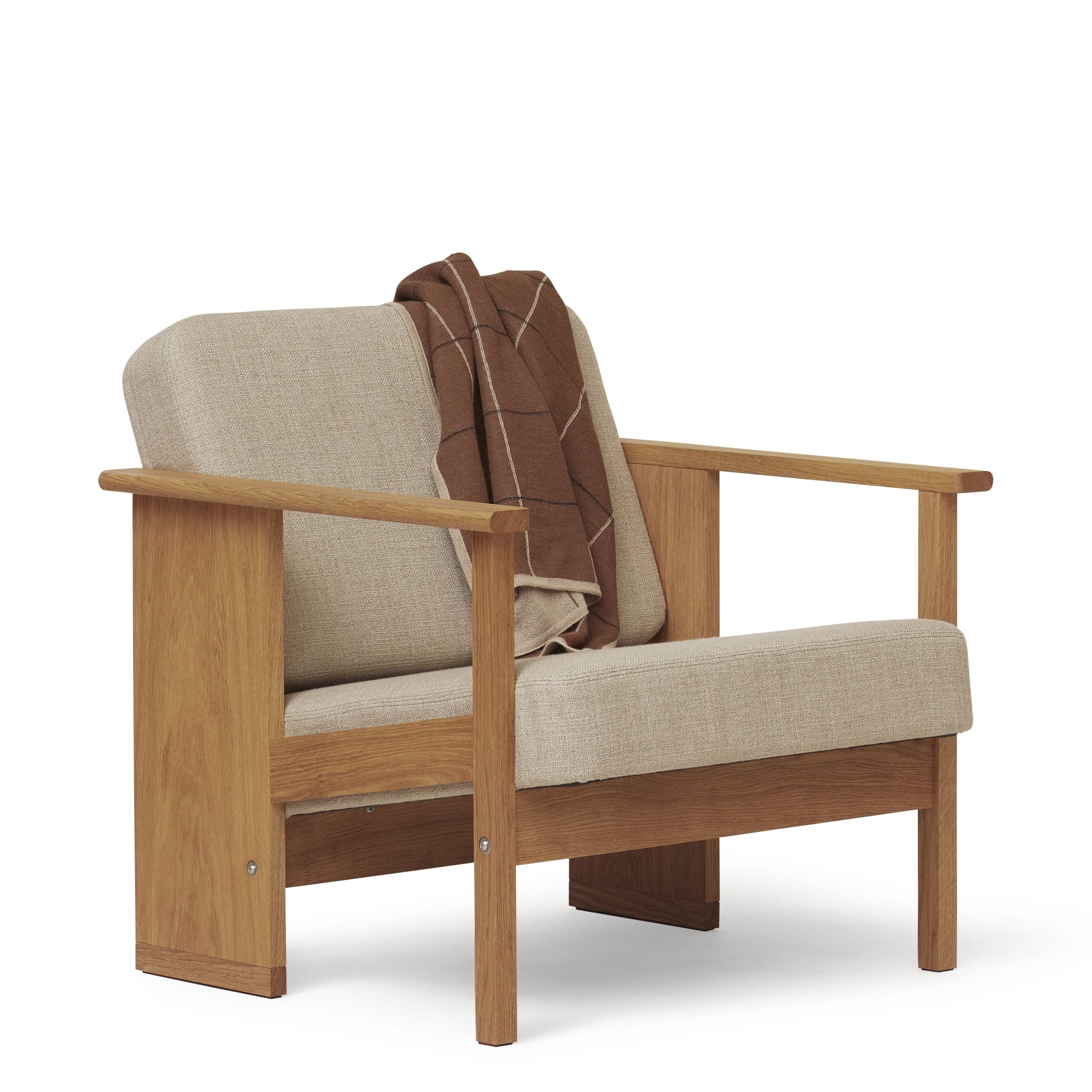 [product_category]-Form & Refine Block Lounge Chair. Oak-Form&Refine-5714942099880-1210-FOR-5
