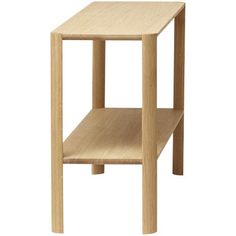 [product_category]-Form & Refine Leaf Shelf 1x2. White Oil Oak-Form&Refine-5714942012414-1241-FOR-2