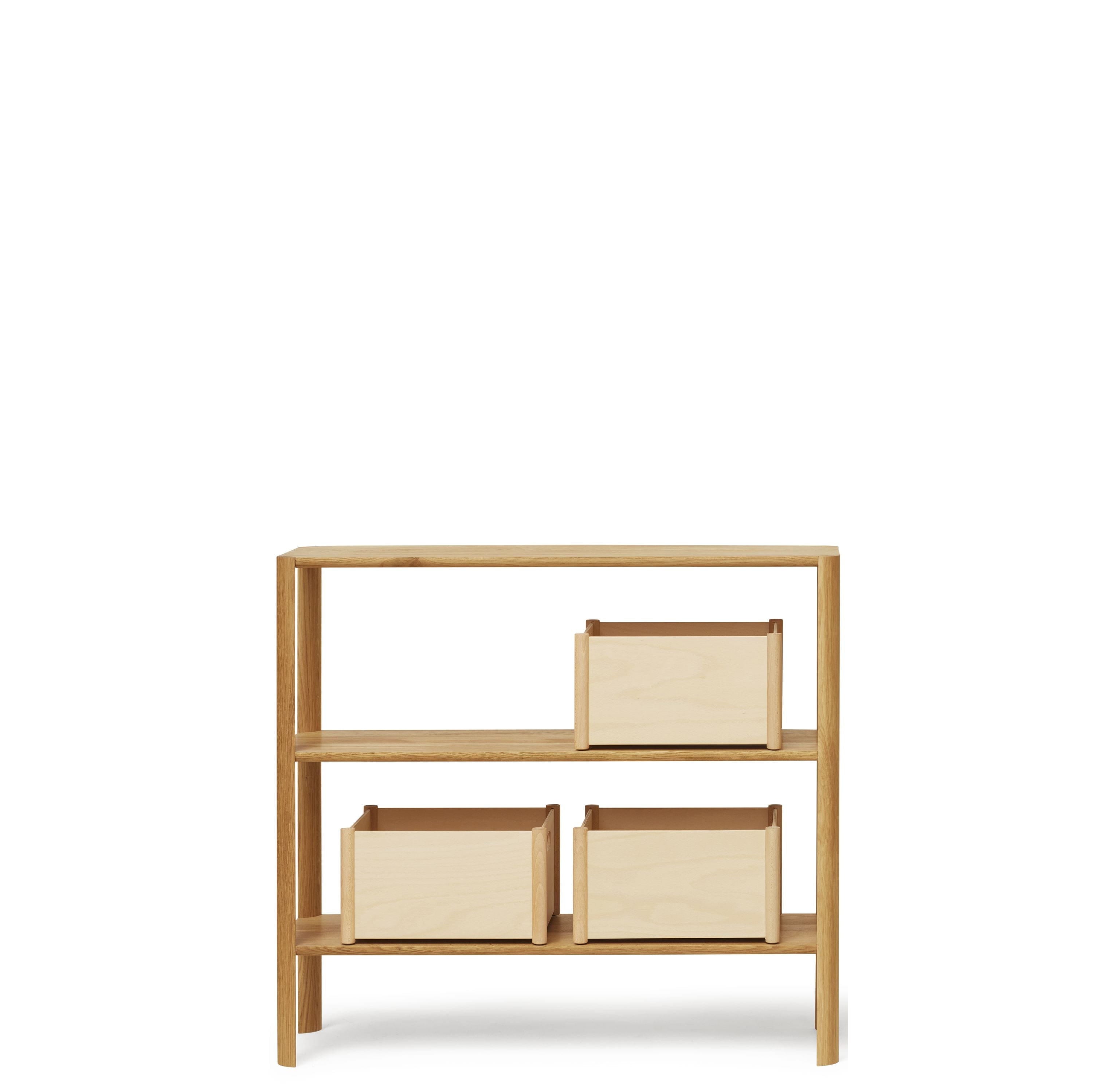 [product_category]-Form & Refine Leaf Shelf 1x3. Oak-Form&Refine-5714942012421-1242-FOR-4