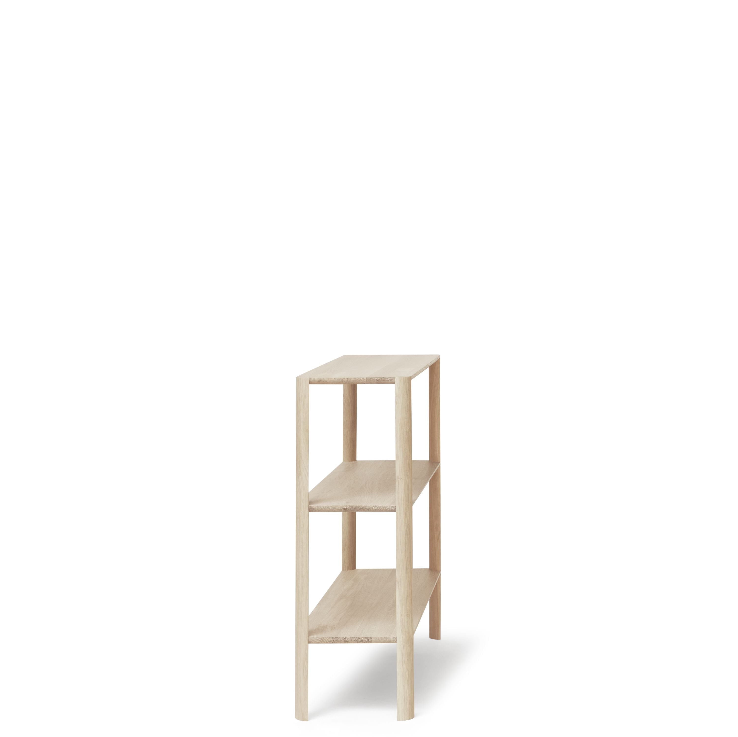 [product_category]-Form & Refine Leaf Shelf 1x3. White Oil Oak-Form&Refine-5714942012438-1243-FOR-3
