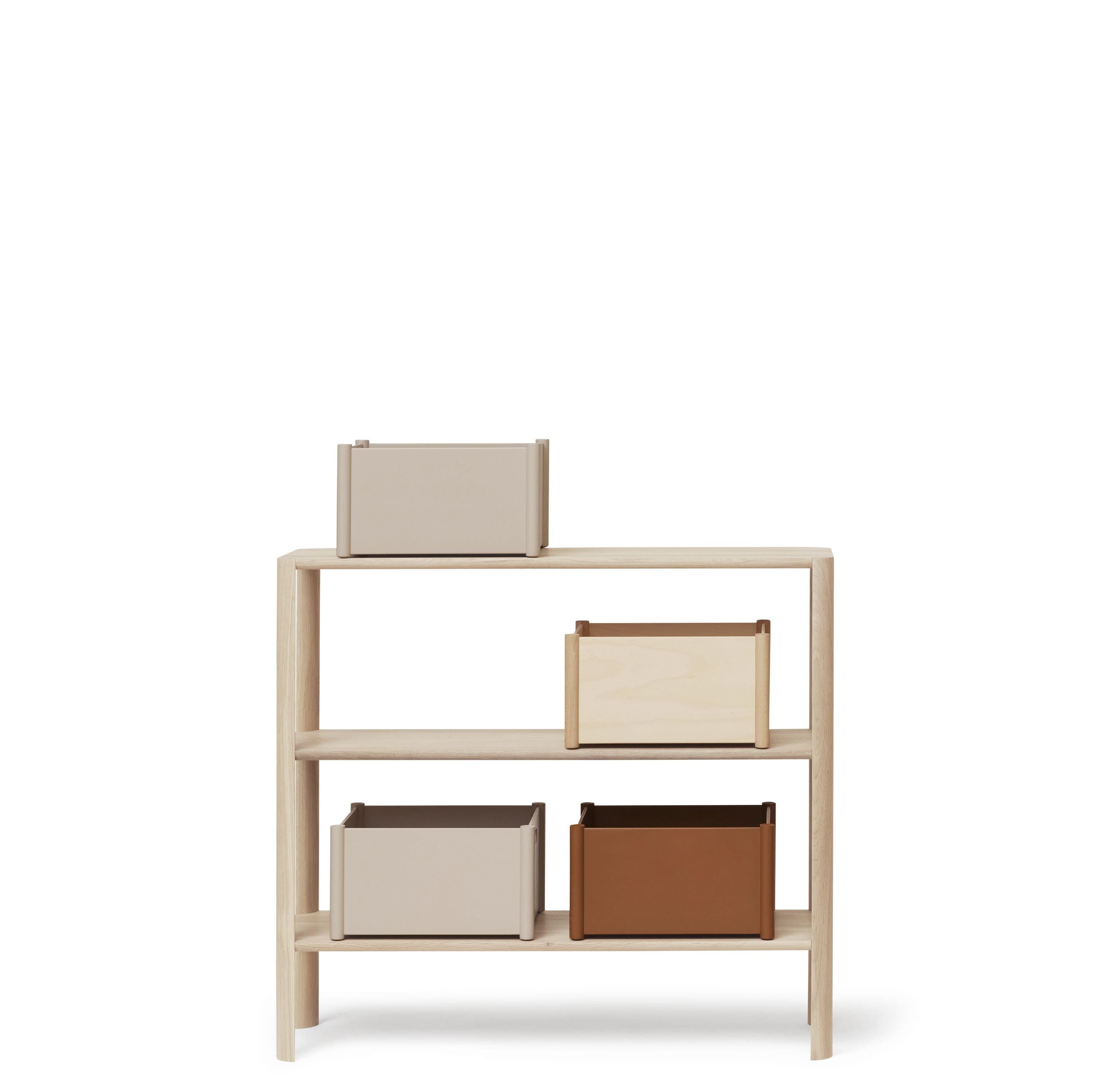 [product_category]-Form & Refine Leaf Shelf 1x3. White Oil Oak-Form&Refine-5714942012438-1243-FOR-4
