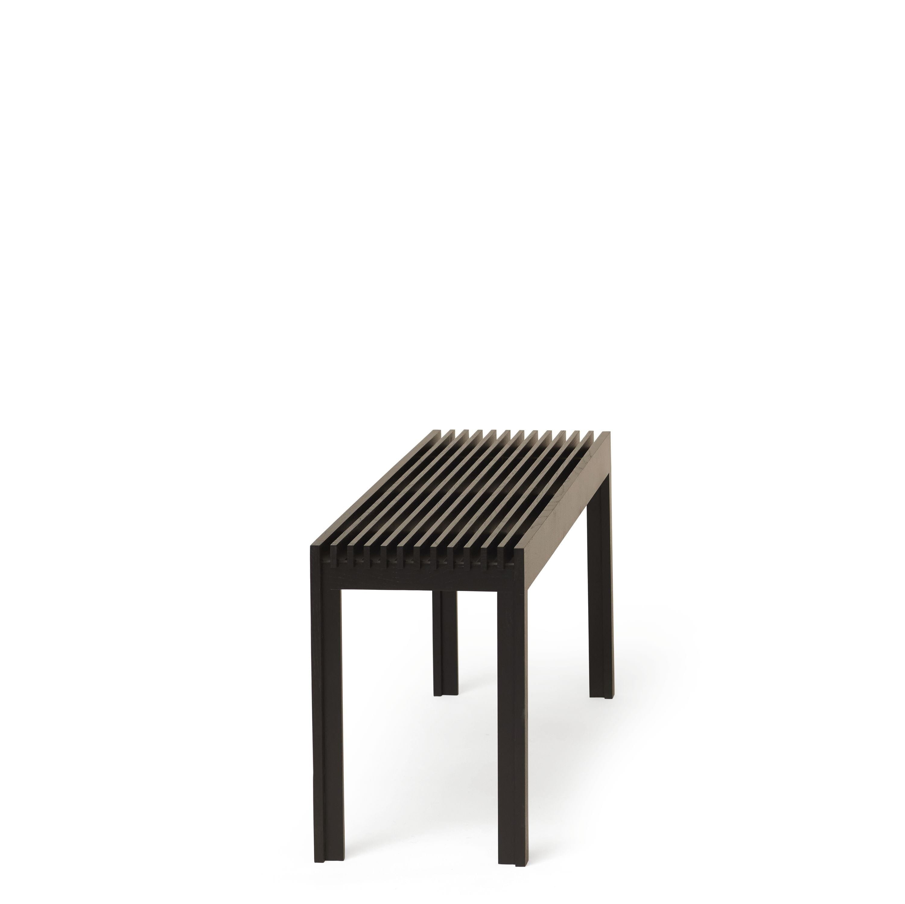 [product_category]-Form & Refine Lightweight Bench. Black Stained Oak-Form&Refine-5714942012827-1282-FOR-3