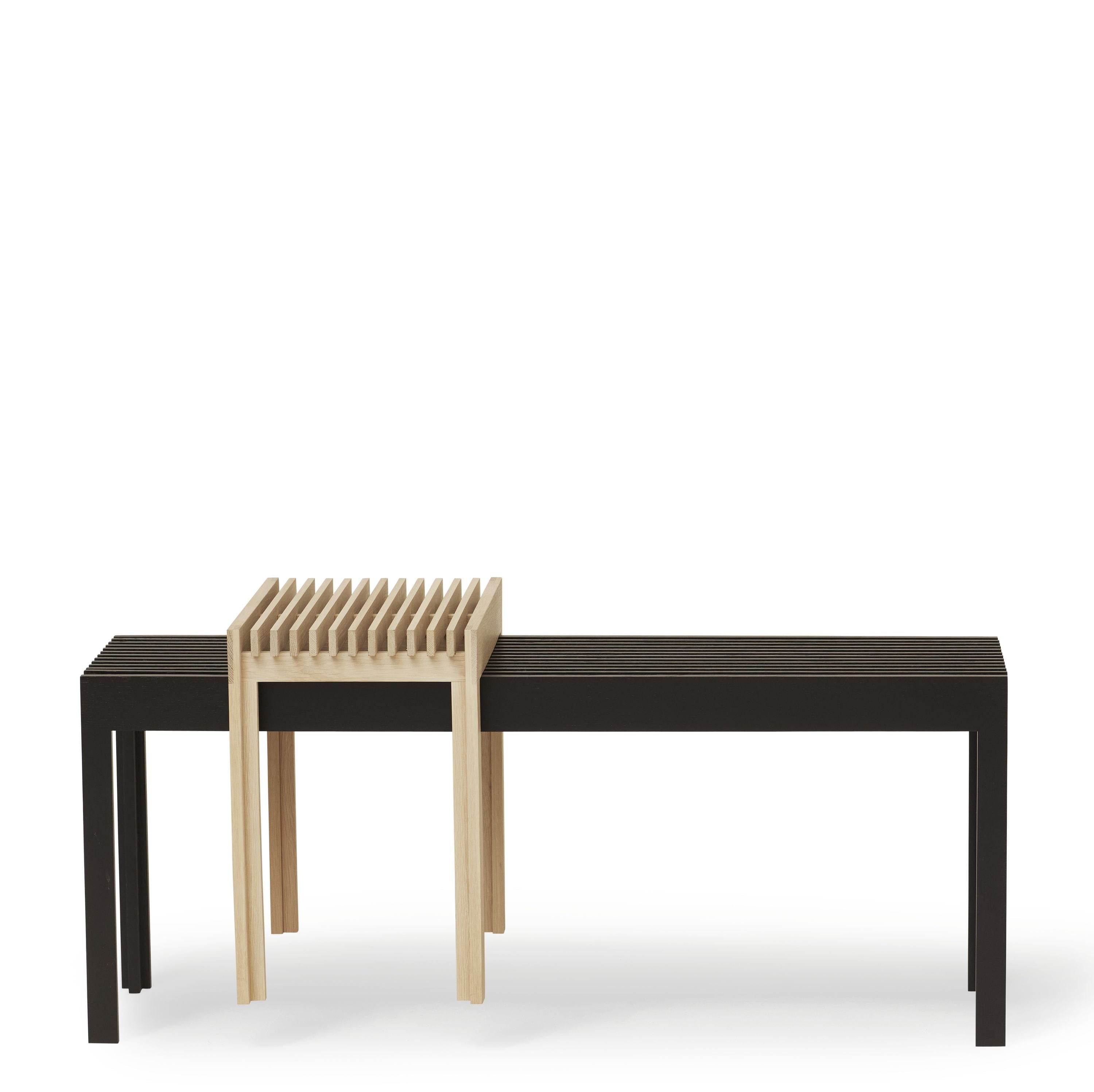 [product_category]-Form & Refine Lightweight Bench. Black Stained Oak-Form&Refine-5714942012827-1282-FOR-4