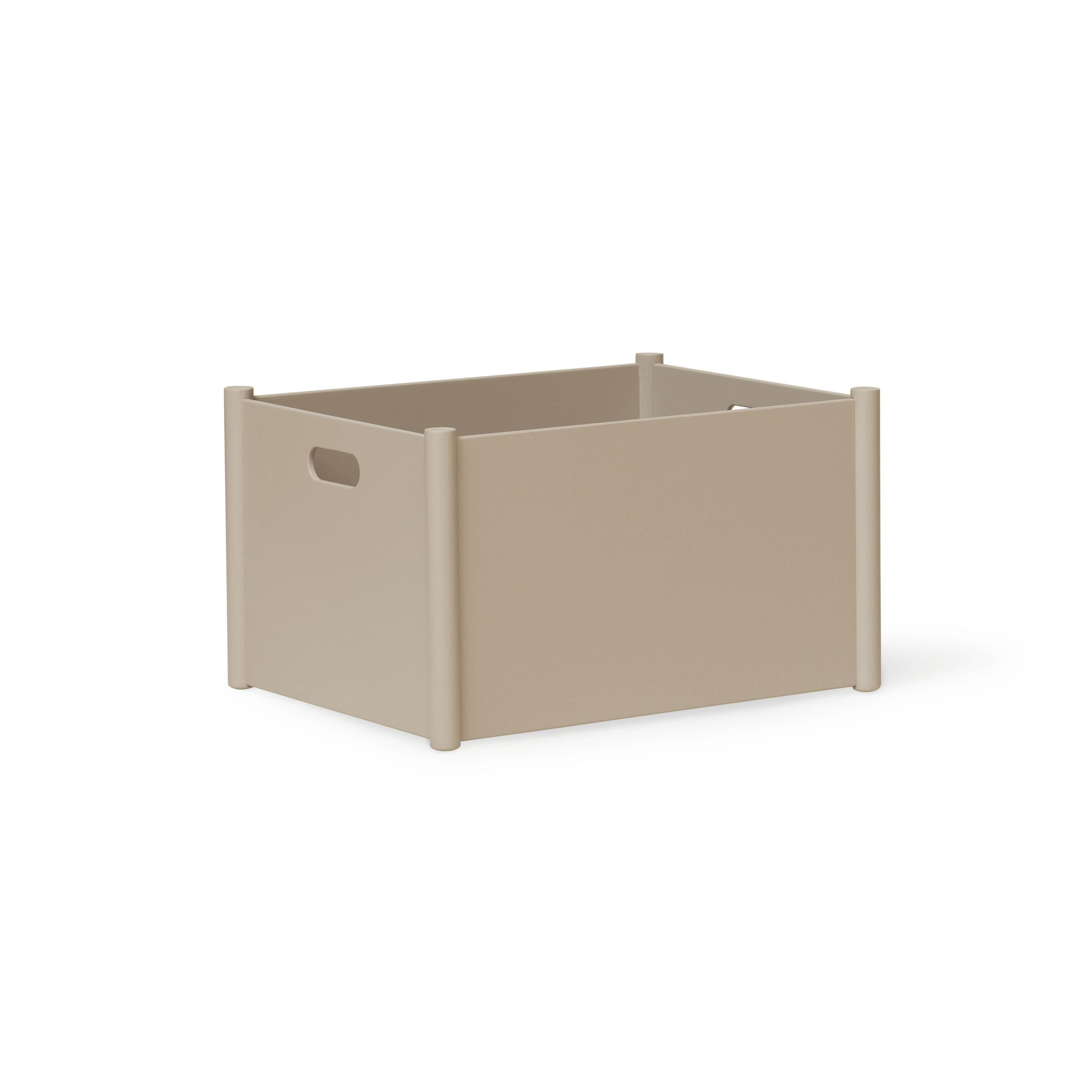 [product_category]-Form & Refine Pillar Storage Box Large. Warm Grey-Form&Refine-5714942040219-4021-FOR-2