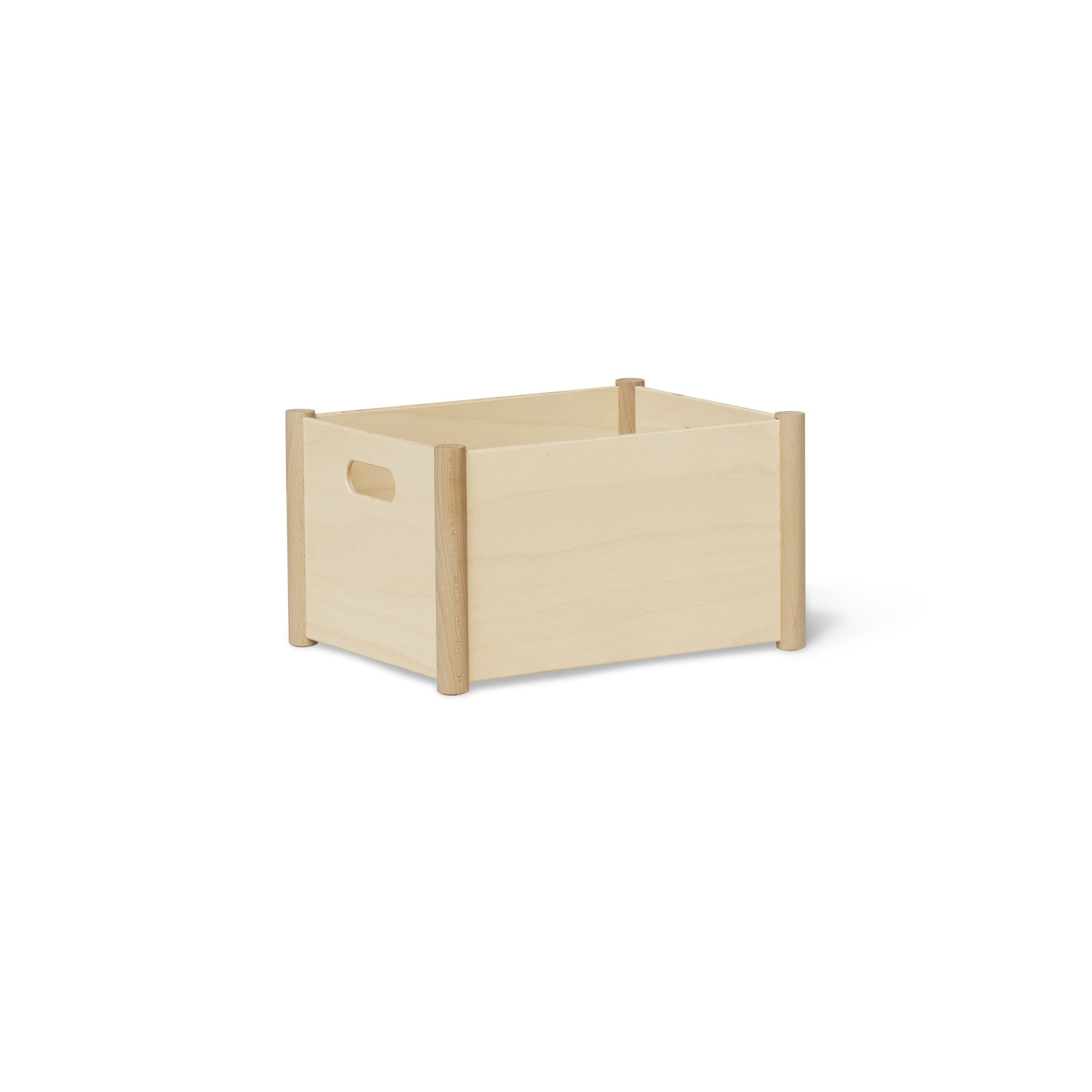 [product_category]-Form & Refine Pillar Storage Box Medium. Beech-Form&Refine-5714942040103-4010-FOR-2