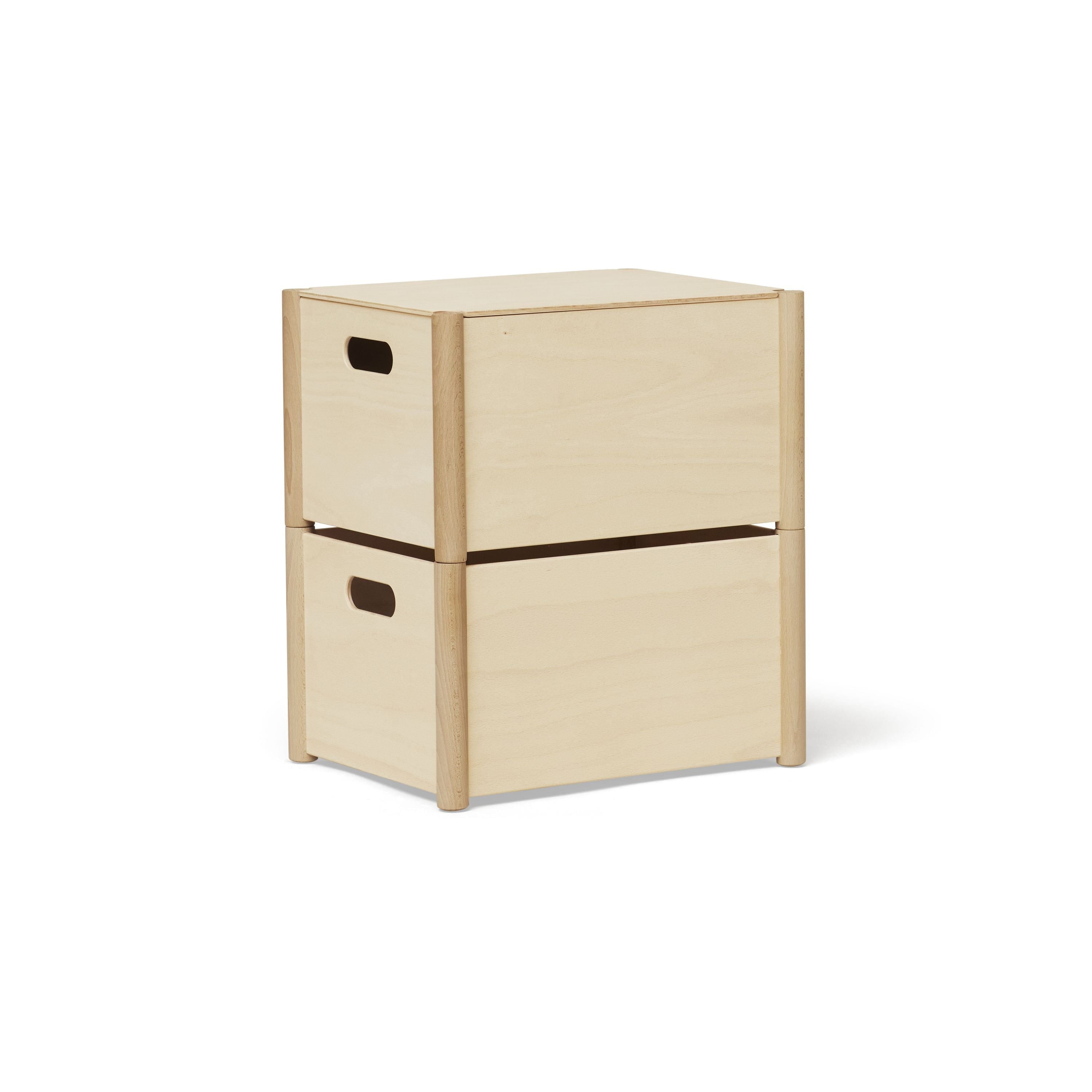 [product_category]-Form & Refine Pillar Storage Box Medium. Beech-Form&Refine-5714942040103-4010-FOR-4