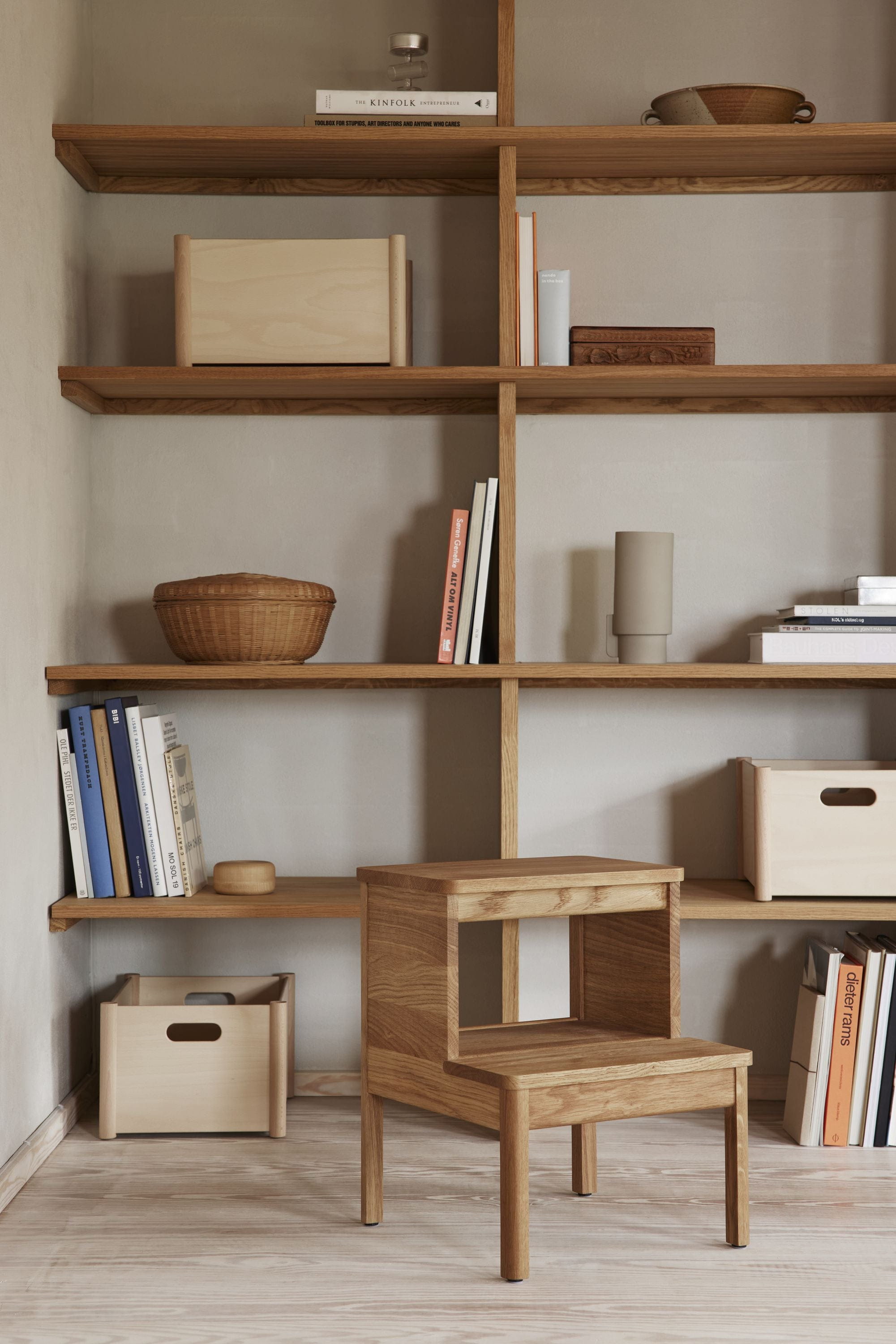 [product_category]-Form & Refine Pillar Storage Box Medium. Beech-Form&Refine-5714942040103-4010-FOR-8