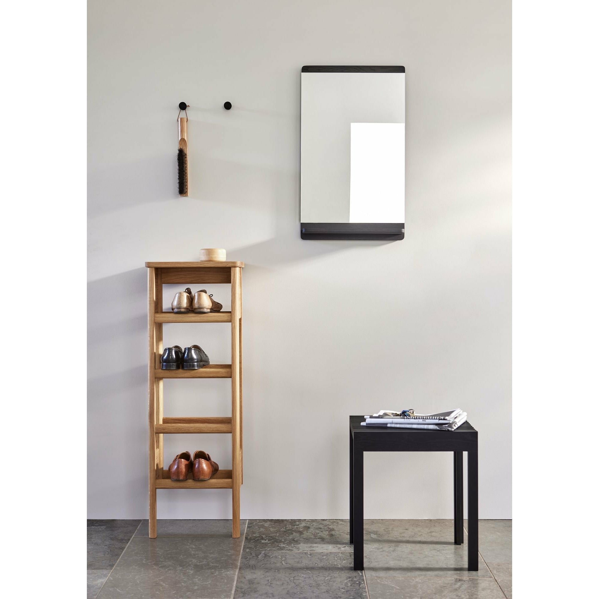 [product_category]-Form & Refine Rim Wall Mirror. Black Stained Oak-Form&Refine-5714942024028-2402-FOR-5