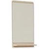 Form & Refine Rim Wall Mirror. Bílý dub