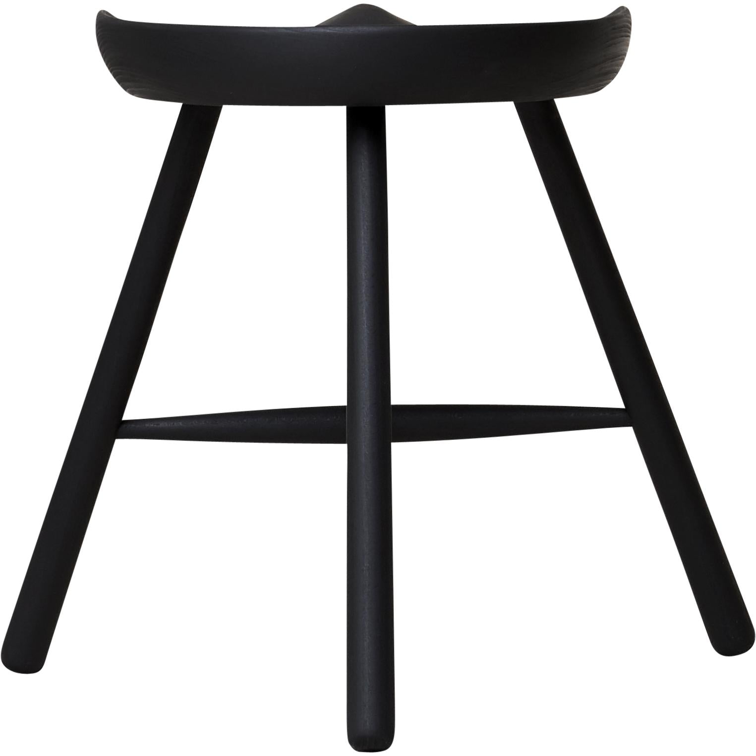 [product_category]-Form & Refine Shoemaker Chair No. 49. Black Stained Beech-Form&Refine-5714942081052-8105-FOR-3