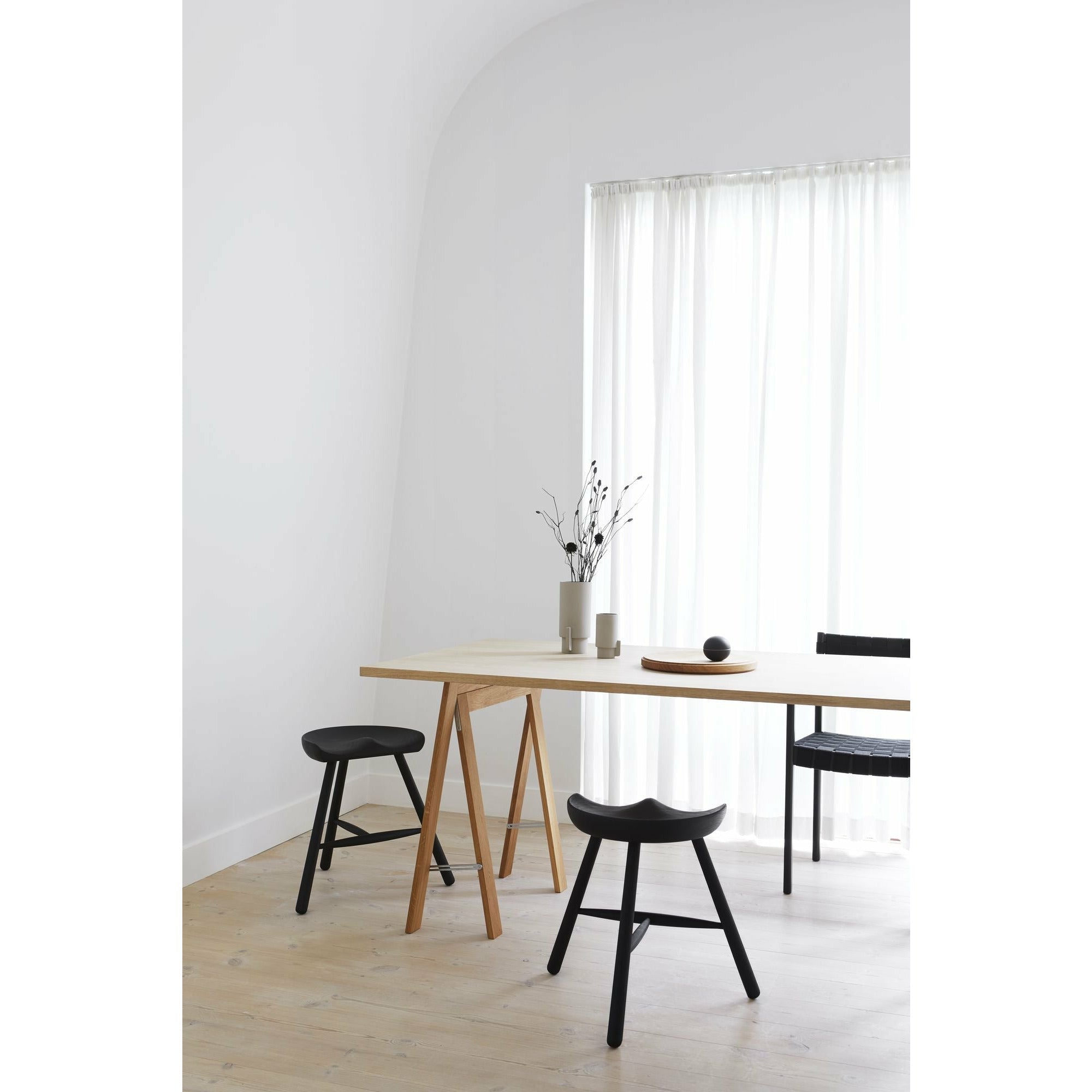 [product_category]-Form & Refine Shoemaker Chair No. 49. Black Stained Beech-Form&Refine-5714942081052-8105-FOR-6