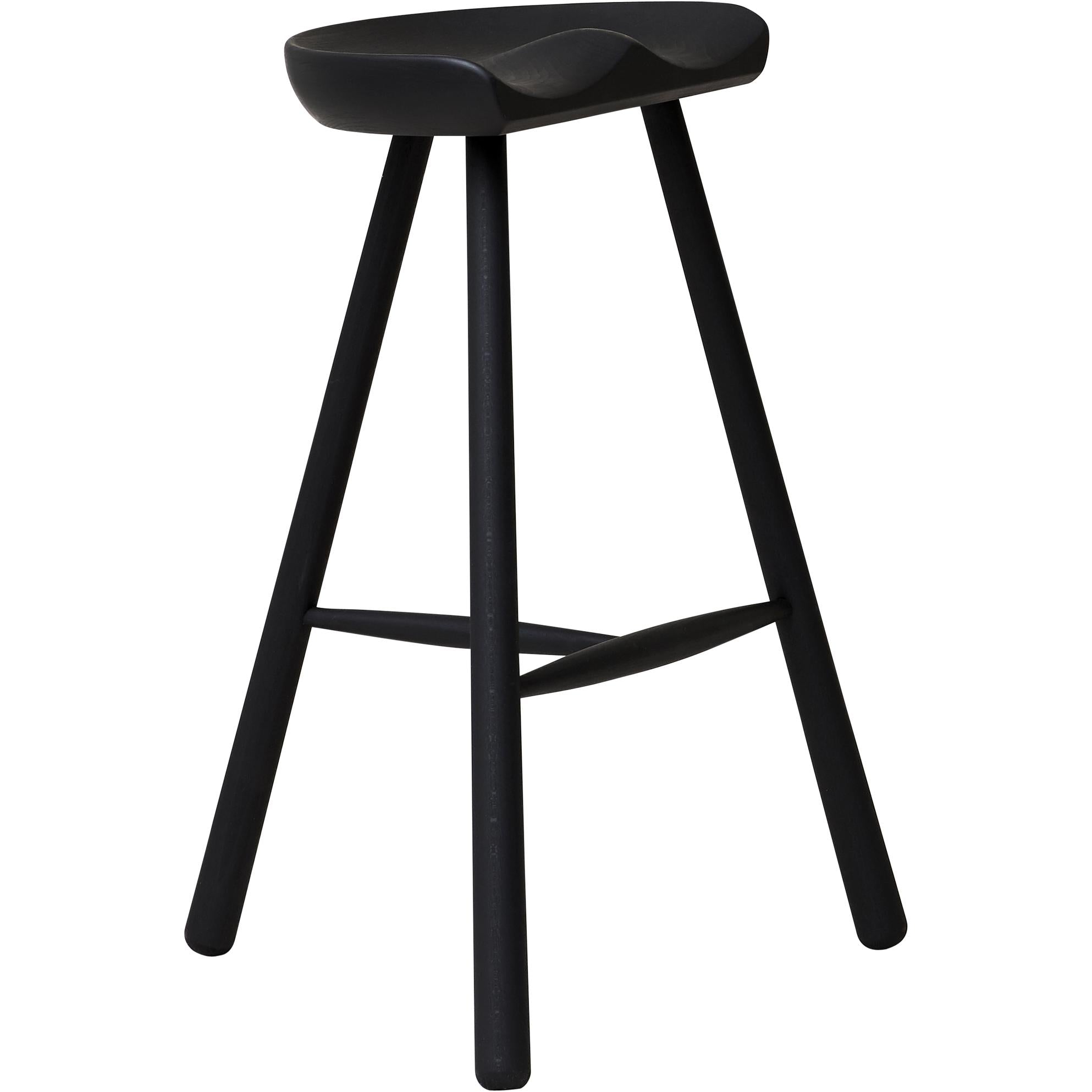 [product_category]-Form & Refine Shoemaker Chair No. 68. Black Stained Beech-Form&Refine-5714942081151-8115-FOR-1