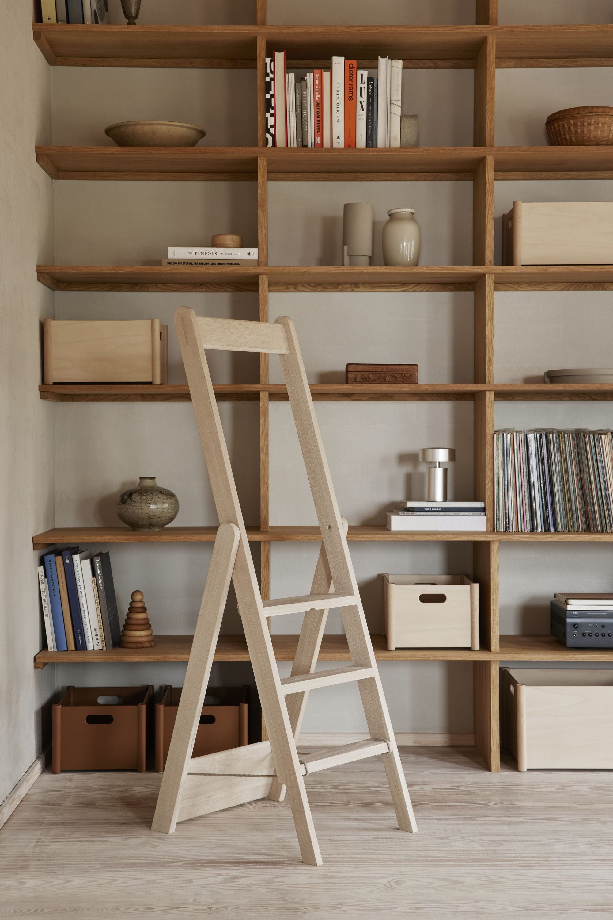 [product_category]-Form & Refine Step By Step Ladder. White Oak-Form&Refine-5714942013718-1371-FOR-8