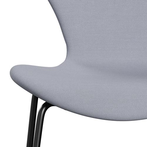 [product_category]-Fritz Hansen 3107 Chair Full Upholstery, Black/Steelcut Mouse Grey-Fritz Hansen-3107FU-STI120-DRBL-FRI-6