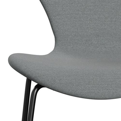 [product_category]-Fritz Hansen 3107 Chair Full Upholstery, Black/Steelcut Trio Grey-Fritz Hansen-3107FU-STR133-DRBL-FRI-6