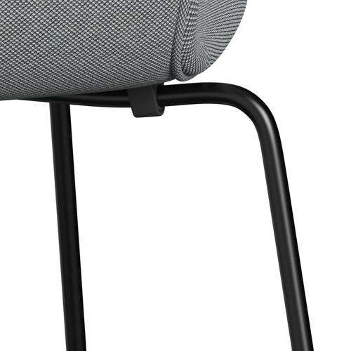 [product_category]-Fritz Hansen 3107 Chair Full Upholstery, Black/Steelcut Trio Grey-Fritz Hansen-3107FU-STR133-DRBL-FRI-7
