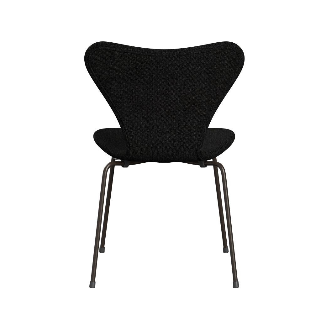 [product_category]-Fritz Hansen 3107 Chair Full Upholstery, Brown Bronze/Hallingdal Charcoal-Fritz Hansen-3107FU-HAL180-DBPC-FRI-4