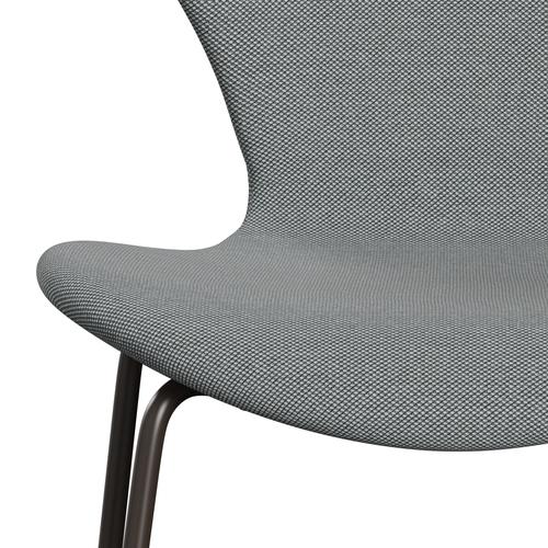 [product_category]-Fritz Hansen 3107 Chair Full Upholstery, Brown Bronze/Steelcut Trio Grey-Fritz Hansen-3107FU-STR133-DBPC-FRI-6