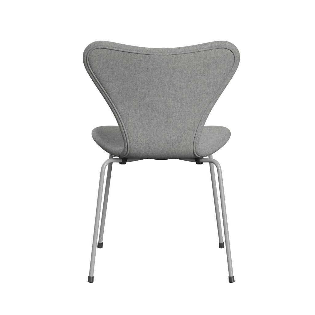 [product_category]-Fritz Hansen 3107 Chair Full Upholstery, Nine Grey/Divina Melange Light Grey-Fritz Hansen-3107FU-DIM120-DRNIGR-FRI-4