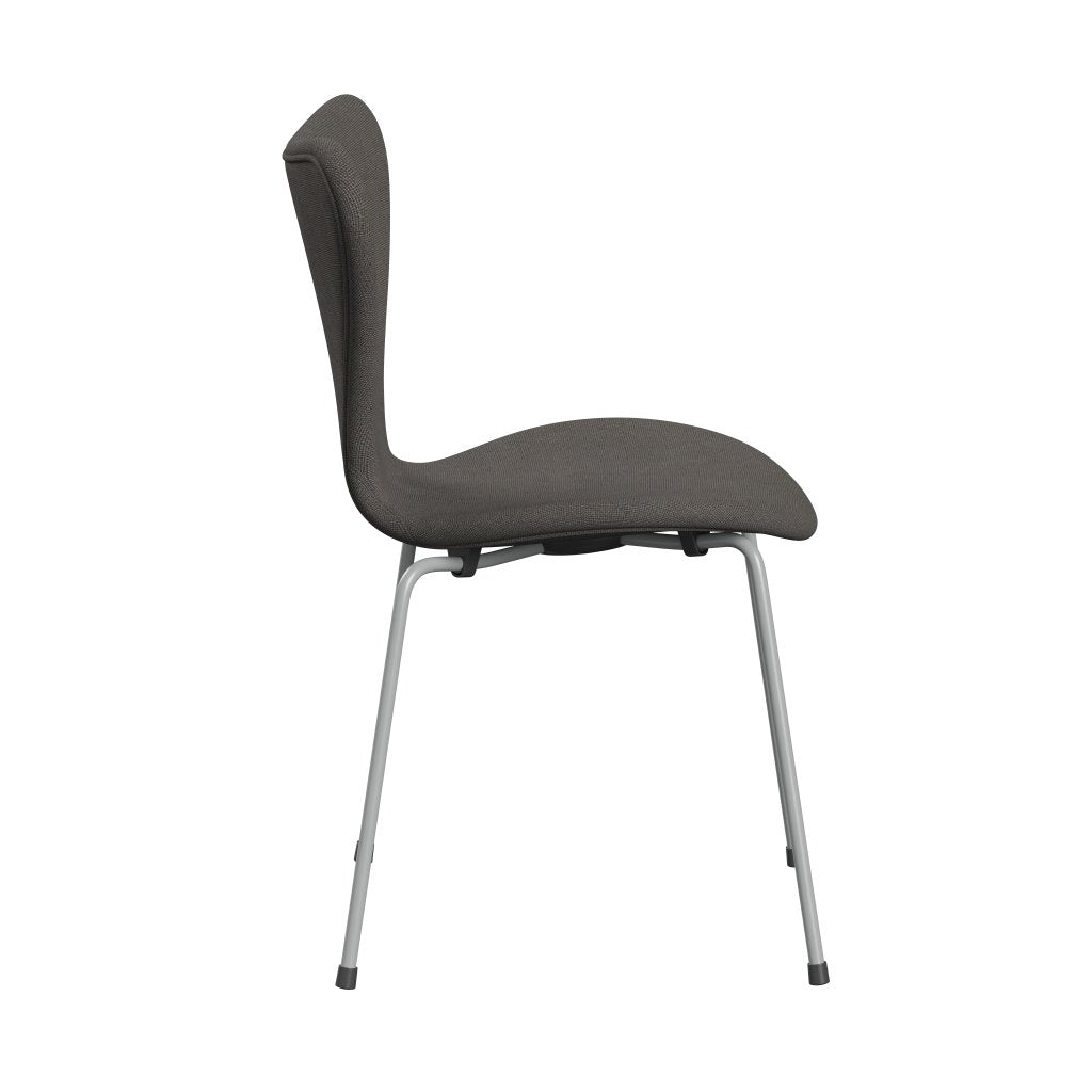 [product_category]-Fritz Hansen 3107 Chair Full Upholstery, Nine Grey/Hallingdal Grey Dark-Fritz Hansen-3107FU-HAL143-DRNIGR-FRI-3