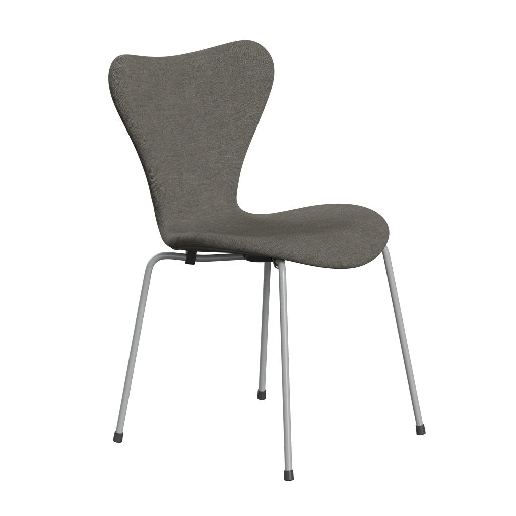 [product_category]-Fritz Hansen 3107 Chair Full Upholstery, Nine Grey/Remix Concrete-Fritz Hansen-3107FU-REM133-DRNIGR-FRI-2