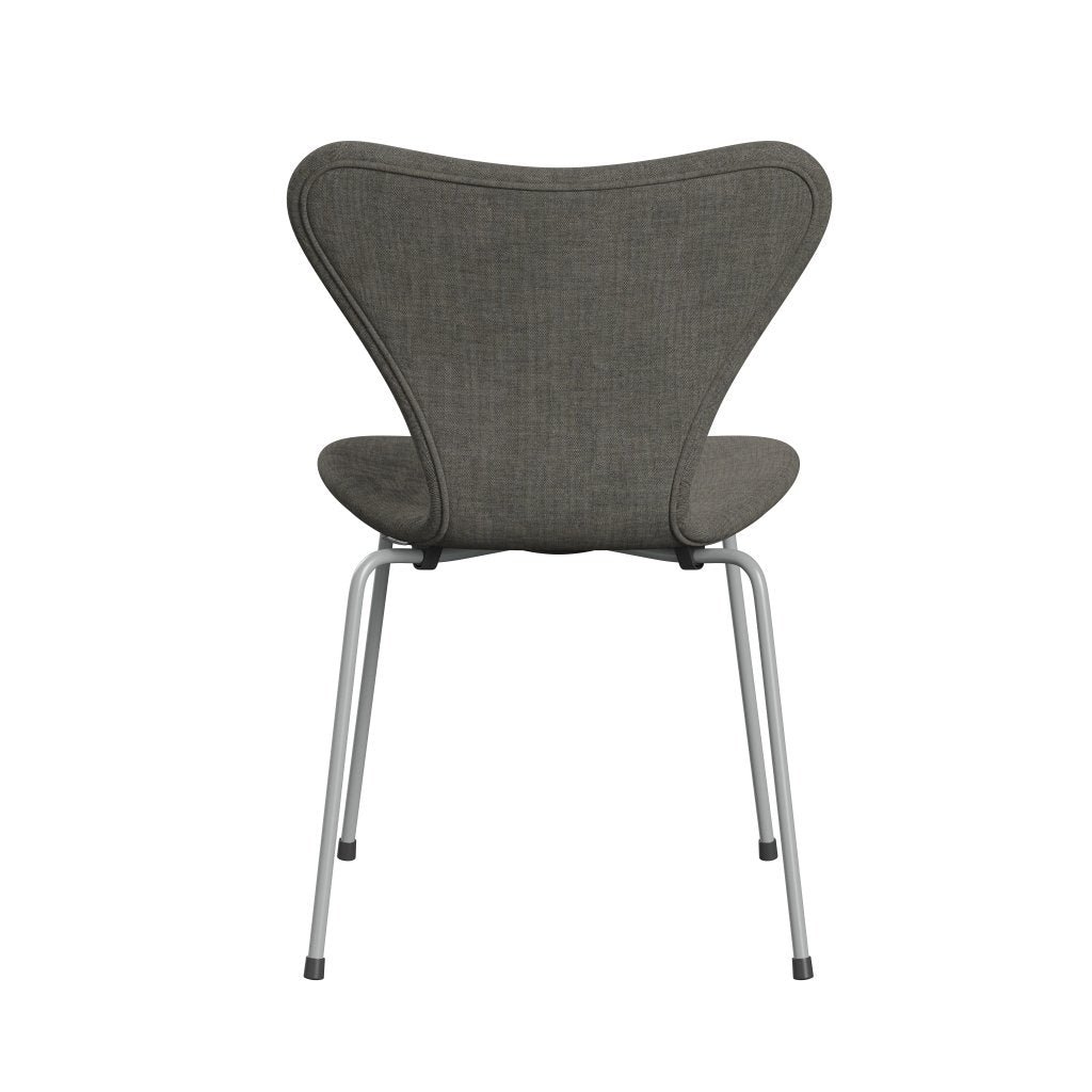 [product_category]-Fritz Hansen 3107 Chair Full Upholstery, Nine Grey/Remix Concrete-Fritz Hansen-3107FU-REM133-DRNIGR-FRI-4