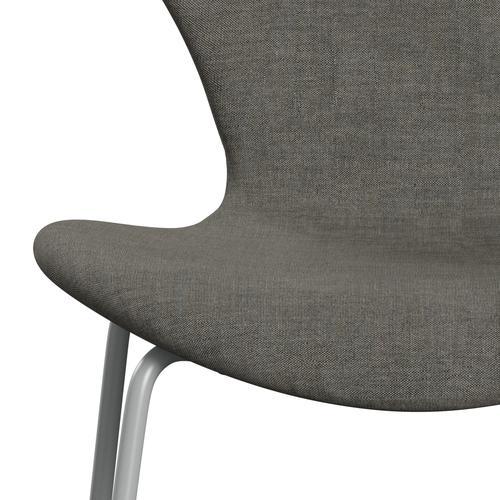 [product_category]-Fritz Hansen 3107 Chair Full Upholstery, Nine Grey/Remix Concrete-Fritz Hansen-3107FU-REM133-DRNIGR-FRI-6
