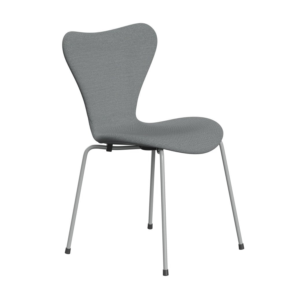 [product_category]-Fritz Hansen 3107 Chair Full Upholstery, Nine Grey/Steelcut Trio Grey-Fritz Hansen-3107FU-STR133-DRNIGR-FRI-2