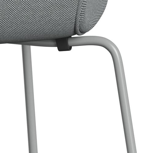 [product_category]-Fritz Hansen 3107 Chair Full Upholstery, Nine Grey/Steelcut Trio Grey-Fritz Hansen-3107FU-STR133-DRNIGR-FRI-7