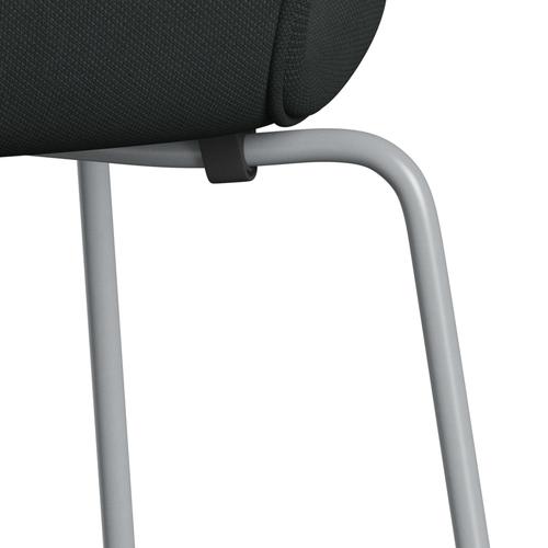 [product_category]-Fritz Hansen 3107 Chair Full Upholstery, Silver Grey/Steelcut Charcoal-Fritz Hansen-3107FU-STI180-SIGREY-FRI-7