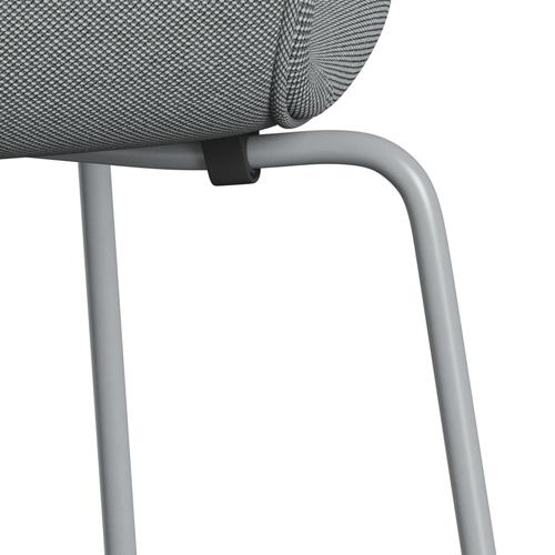 [product_category]-Fritz Hansen 3107 Chair Full Upholstery, Silver Grey/Steelcut Trio Grey-Fritz Hansen-3107FU-STR133-SIGREY-FRI-7
