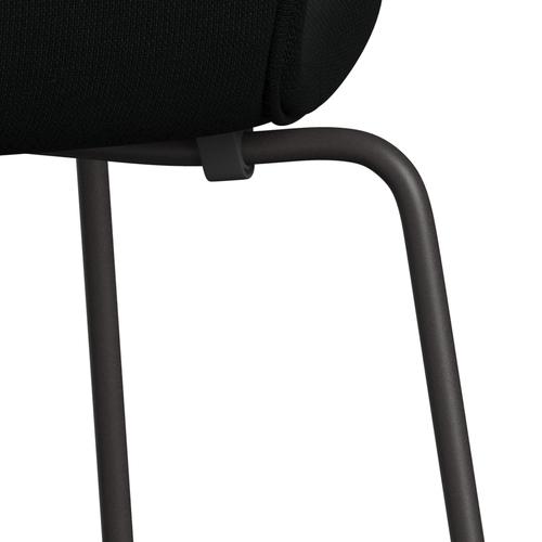 [product_category]-Fritz Hansen 3107 Chair Full Upholstery, Warm Graphite/Fame Black-Fritz Hansen-3107FU-F60999-WARGRA-FRI-7